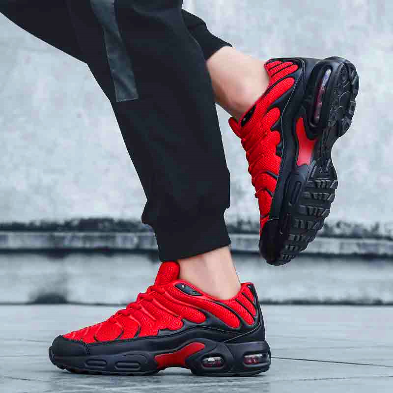 

New outdoor shoes men with non-slip shoes, high-quality shock absorbers for men, casual, large-size shoes, Black