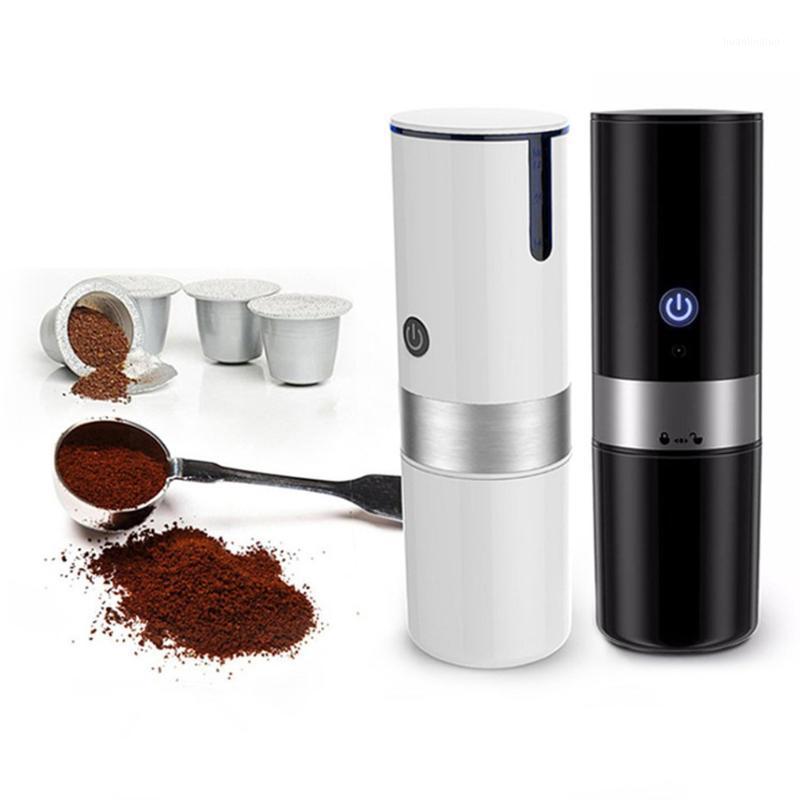 

Portable Automatic Small Coffee Machine Hand Held Home Office Car Outdoor Coffee Maker USB Machine1