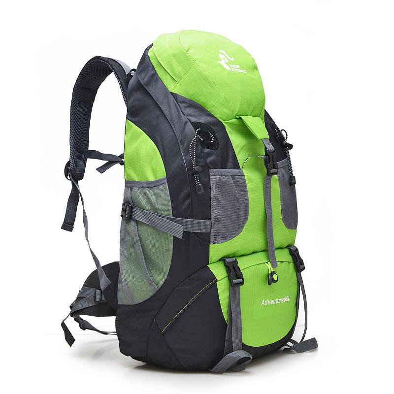 

50L Men Women Backpack Trekking Travel Outdoor Sports Rucksack Climbing Hiking Camping Bag Backpacks WHShopping, Blue
