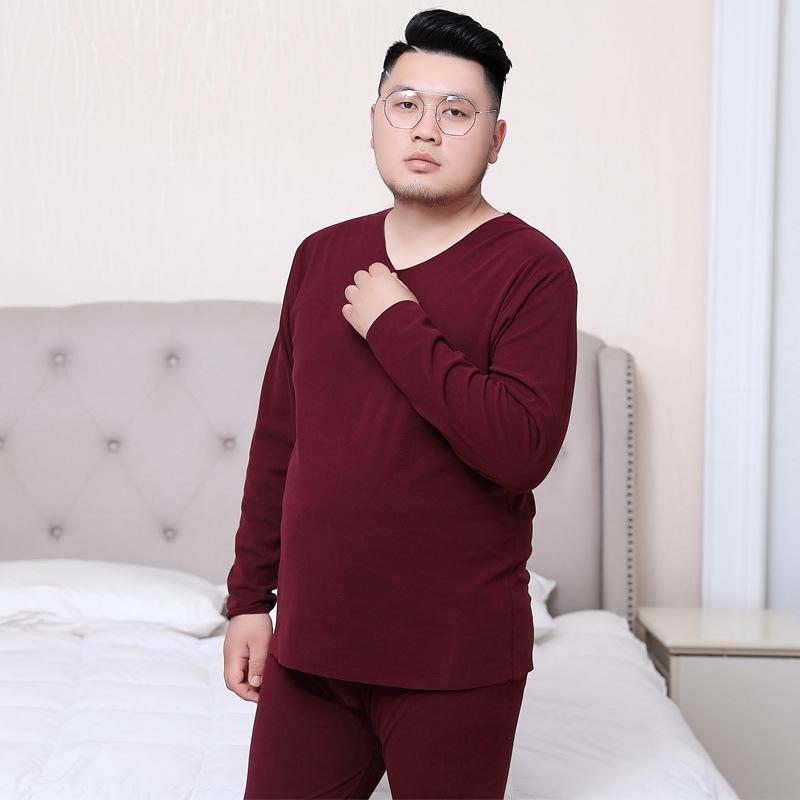 

Plus size Winter keep warm underwear men pajamas sets long sleeves johns for male pyjamas men sleepwear 130kg, Tps-2