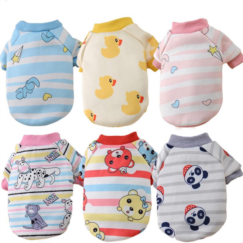 

Cartoon Dog Hoodie Winter Pet Outfit Cat Chihuahua Yorkie maltese Poodle Bichon Schnauzer Dog Clothes Pajamas Coat Pet Clothing