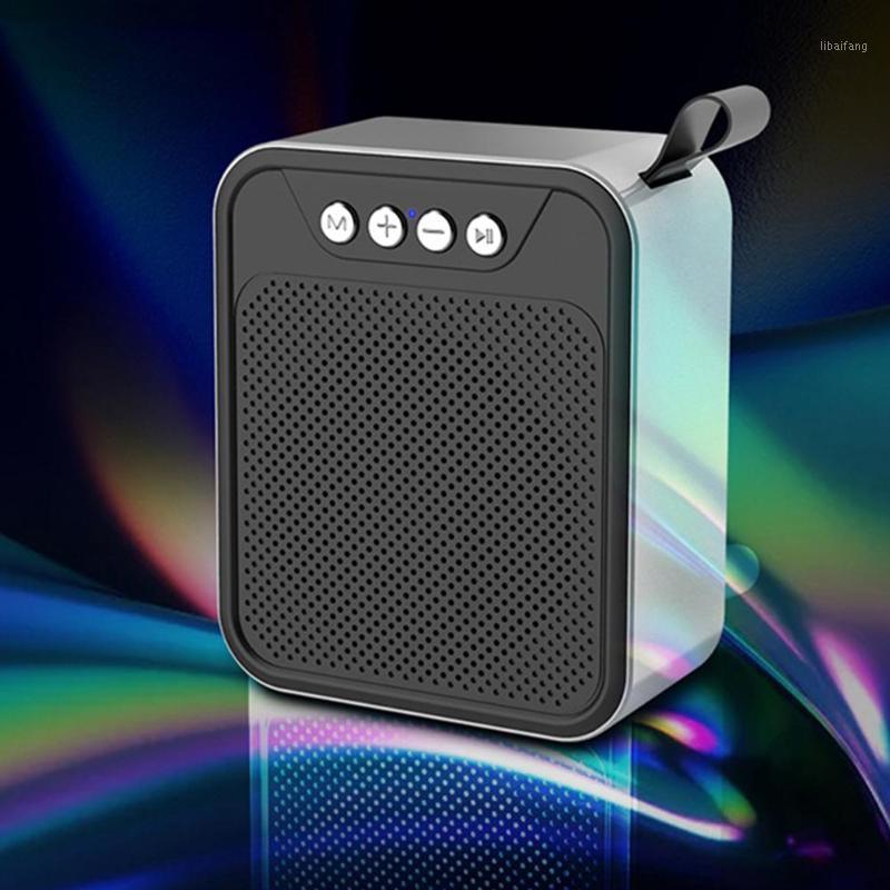 

C8 Metallic Mini Bluetooth Speaker Portable FM Card AUX Music Player 40MM Full Frequency Speaker Stereo Bass Hands-free Phone1