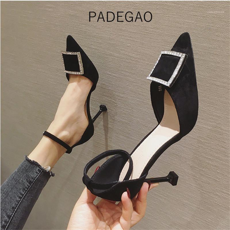 

Womens Shoes 2020 High Heels Elegant Crystal Casual Fashion Shoes Woman High Heel1, Black