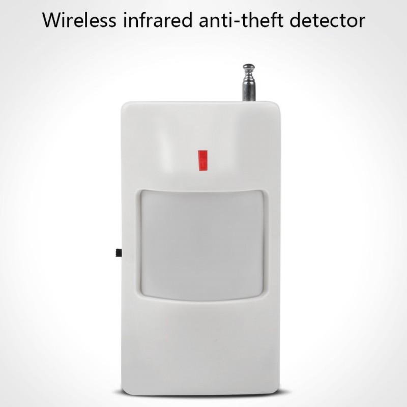 

Wireless Infrared Detector Alarm Remote Infrared Wide-angle Door Resistance Alarm 433MHz 1527