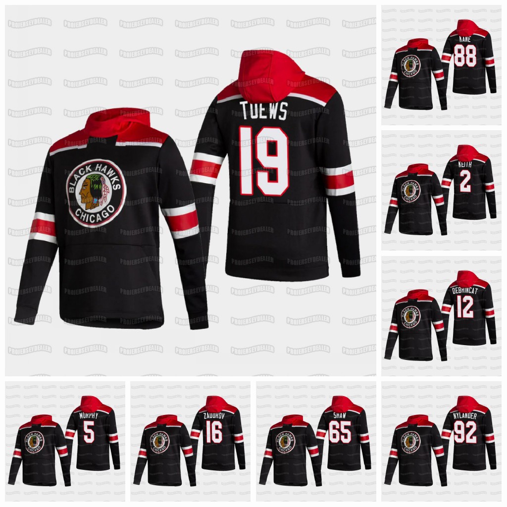 

Womens Patrick Kane Chicago Blackhawks 2021 Reverse Retro Kirby Dach Jonathan Toews Duncan Keith Alex DeBrincat Seabrook Gilbert Hoodie, Youth s-xl