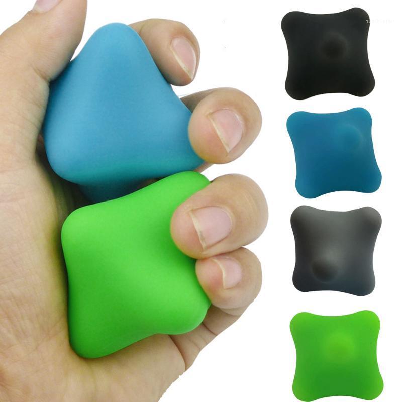 

Stress Relief Fitness Hexagonal Training Feet Back Gym Massage Ball Rubber Acupuncture Point Trigger Point Yoga Release Body1