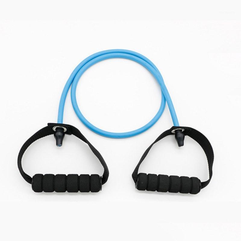

Practical Gym Home Yoga Workout Cable Foam Handle Elastic String Rope Spring Pull Fitness Sports Resistance Rope Equipment1, Red