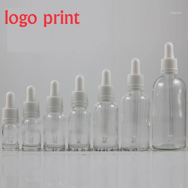 

5ml 10ml 15ml 20ml 30ml 50ml 100ml transparent dropper bottle small head anti-theft ring1