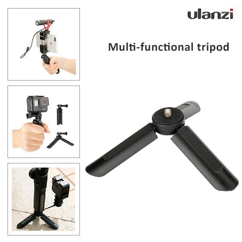 

Ulanzi Mini Tripod Stand for Selfie Stick Monopod Stabilizer on Cellphone DSLR Cameras,Portable Folding Desktop Stand Holder1