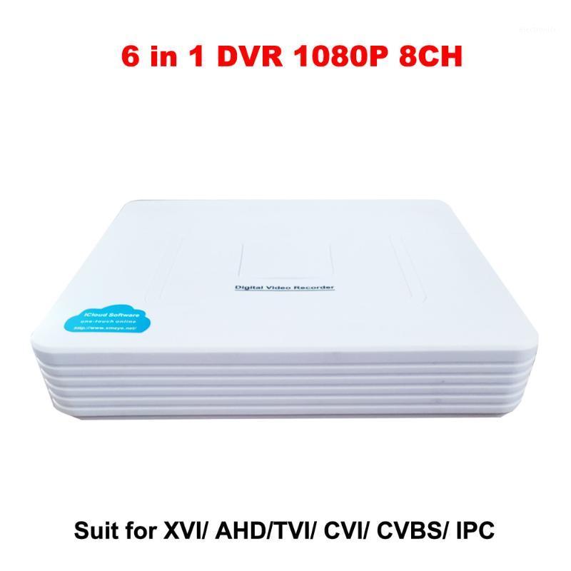 

8 channel AHD CCTV DVR 2MP Video Surveillance Recorder 1080P NVR CCTV Camera System Analog TVI CVI1