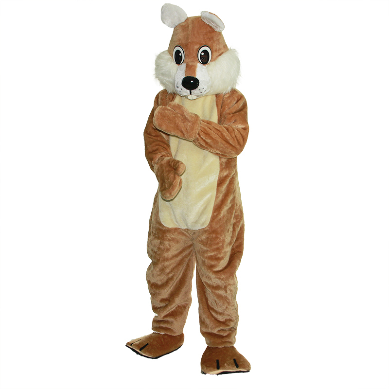 

2018 New high quality Brown squirrel Mascot costumes for adults circus christmas Halloween Outfit Fancy Dress Suit Free Shipping