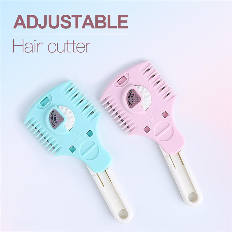 

Unisex Hair Trimmer Cutter Razor Comb Combo Calibration Blade Razor Barber Styling Hair Cutting Remover Manual Clipper