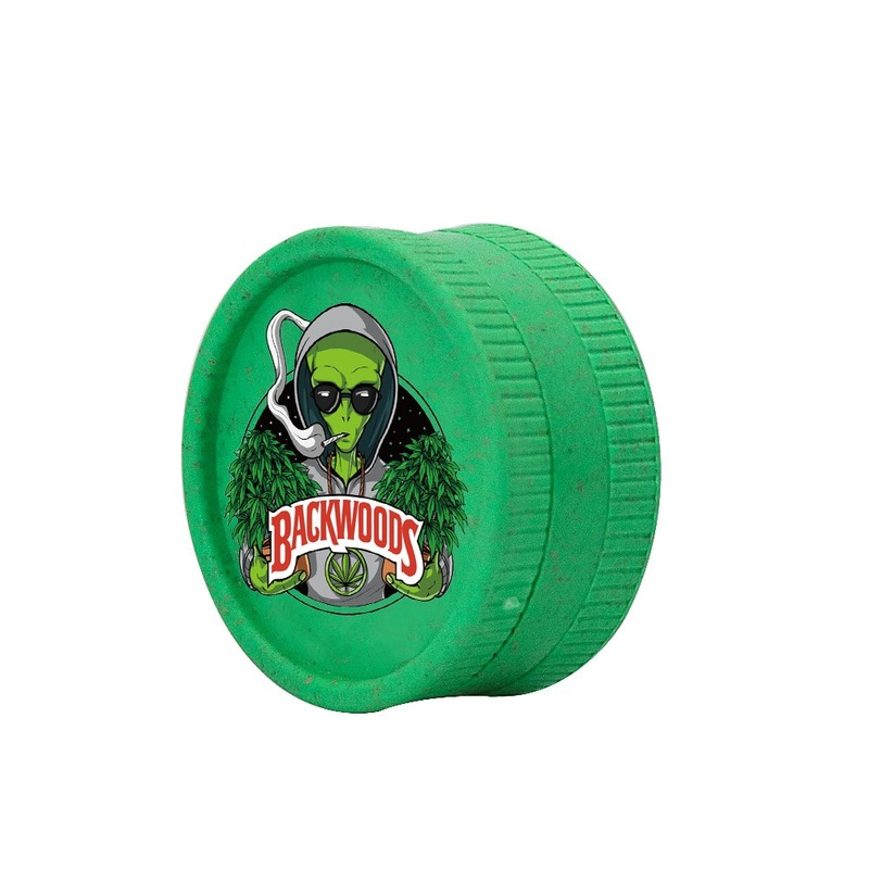 Smoking Accessories Rick's two-tier smoke grinder 40mm Degradable plastic grinder Can be customized-image-749308794