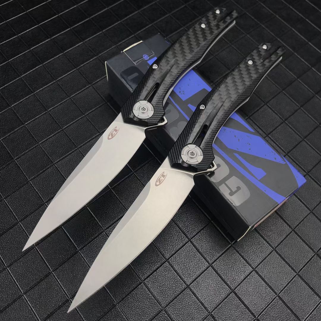 

Zero Tolerance ZT0707 Knife Hinderer D2 Sanding Ball Bearing G10 Flipper Tactical Folding Pocket Knives Survival EDC Tools ZT 0707 Collection Gift