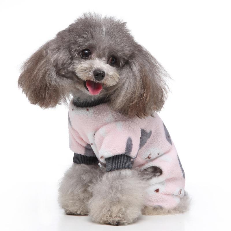 

Autumn Winter Cat Dog Zebra Coat Snowflake Pajamas Comfortable Warm Cute Pattern Pet Clothes 2020 New