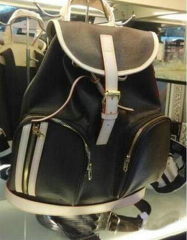 

BOSPHORE Bag Women's Backpack 100% Real Leather Designer Brand Backpacks Big capacity Size Bags Brown Flower Womens Travel Vintage Back pack, Other options