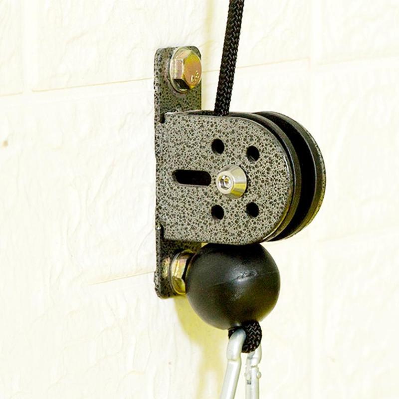 

1Pcs Pulley Mute Wheel Deep U-grooved Wheel Silent Wire Fitness Rope Accessories Bearing Bearing Outdoor Pulley Pulle G5N2