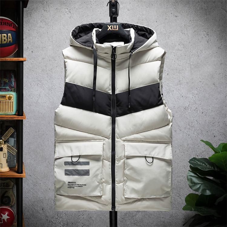 Mens Jacket Sleeveless Vestmen's and women's the face Winter Fashion Casual Coats Male Down Men's Vest Thickening Waistcoat P