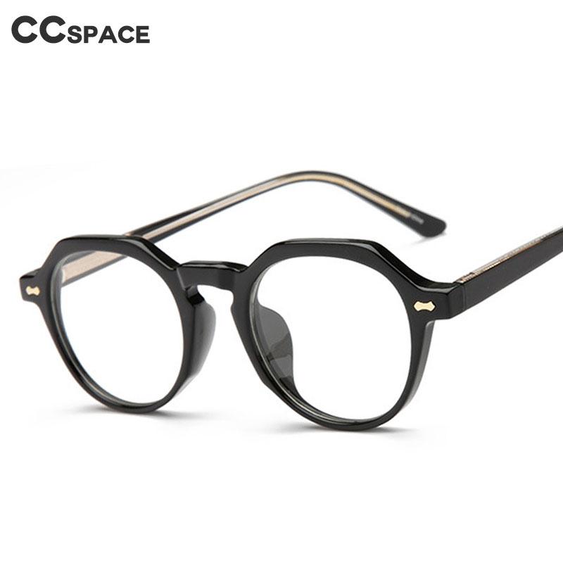 

49334 Retro Rice Nail Round Glasses Frames Men Women Optical Fashion Computer Glasses