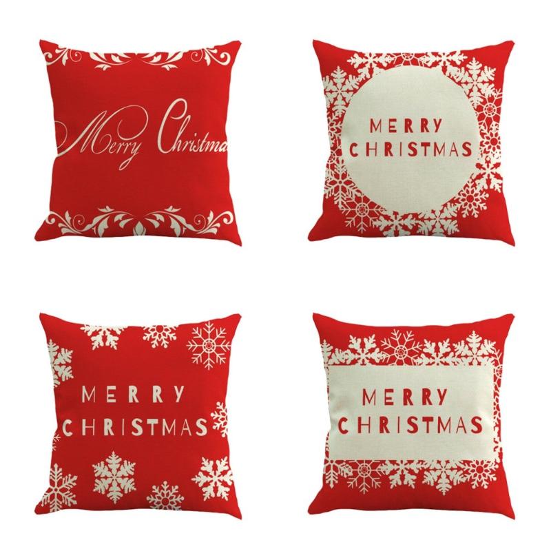 

Red Santa Claus Christmas Cushion Cover Merry Christmas Decorations For Home Ornament Table Decor 2020 Xmas Gift New Year 2021 F