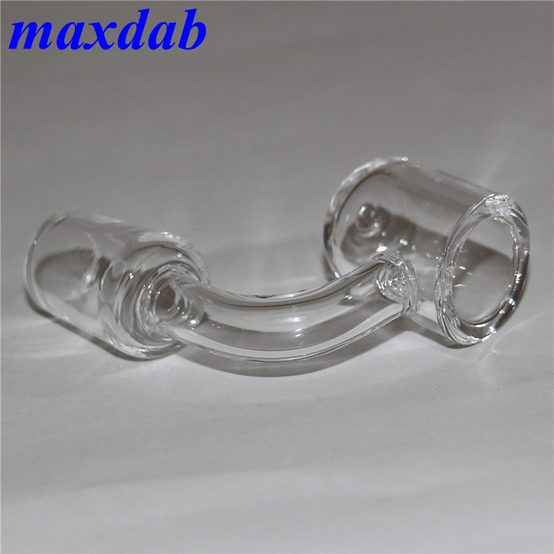 

4MM Thick Quartz Banger Nail 100% Real Quartz Banger 90 Degree Domeless 19mm 14mm 10mm Male Female Joint Smoking Quartz Banger