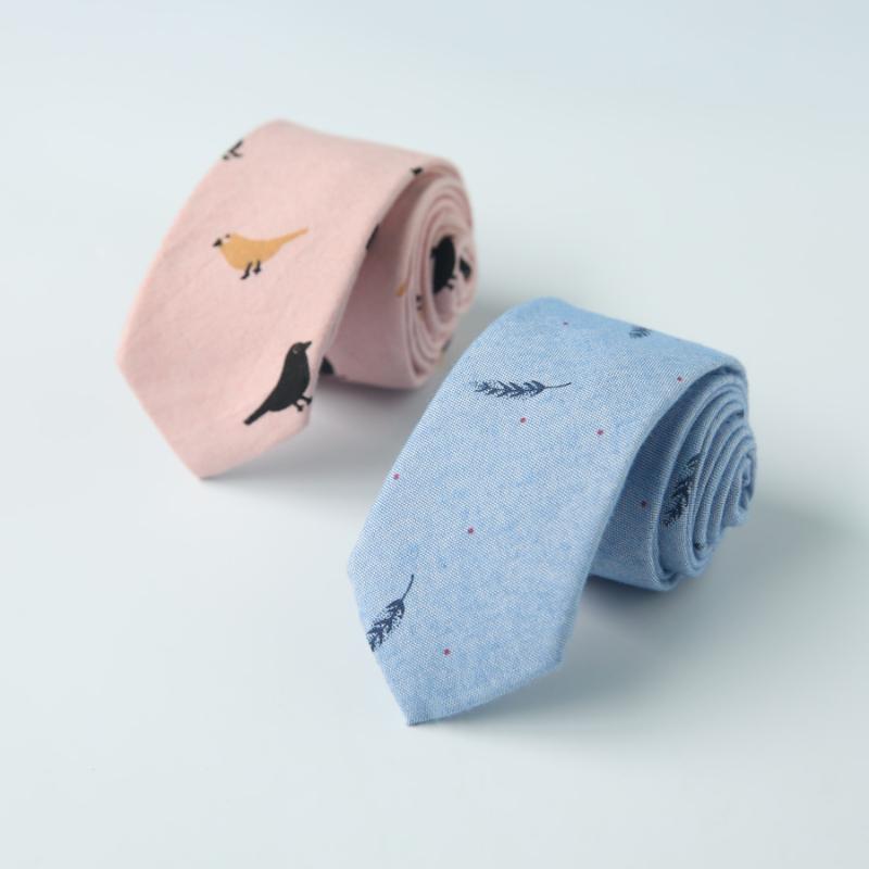 

New Casual Neck Tie for Men Slim Tie Cartton Animals Necktie Bridegroom Narrow Cravat Party Formal Neckties