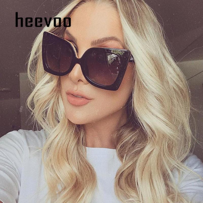 

Fashion Butterfly Oversized Sunglasses For Lady Designer Oversized Cat Eye Sunglasses Women Trend Glasses uv400
