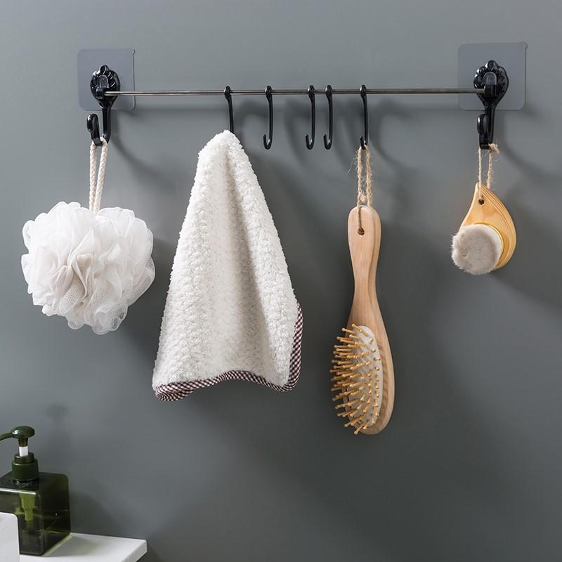 

Simple Installation Without Holes Convenient Hook Living Room Kitchen Bathroom Door After Removal Without Trace Hook