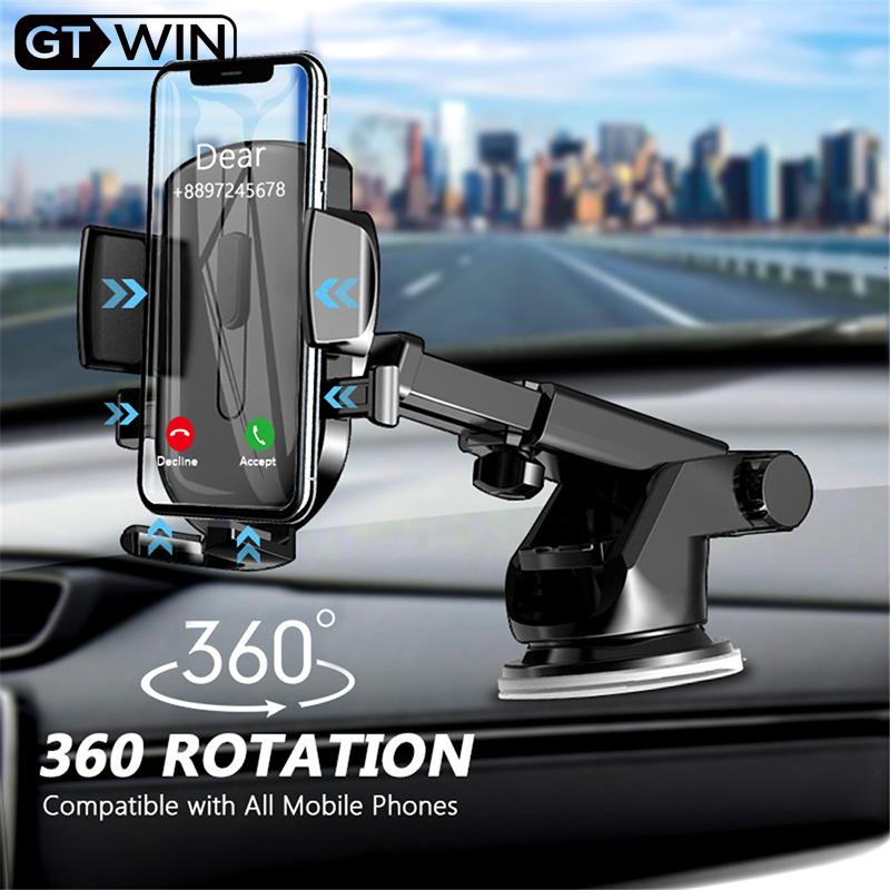 

GTWIN Gravity Car Phone Holder For Universal Mount Support Holder in Car Cell Mobile Phone Stand, E1