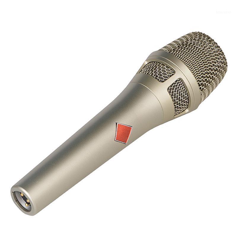

DM-105 Handheld Microphone, Network Mobile Phone K Song Anchor Live Shouting Microphone Recording Condenser Microphone1