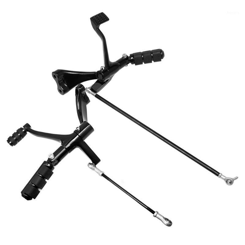 

Motorcycle Black/Chrome Forward Controls Complete Kit Pegs& Levers& Linkages Fit For XL 883 1200 1991-2020 151