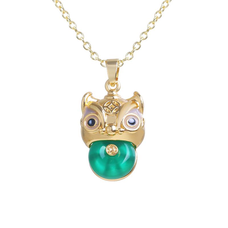 

Bettyue New Arrival Ingenious Deisgn Cute Necklace For Women Popular Party Personality Jewelry With Two Color Shiny Pendant