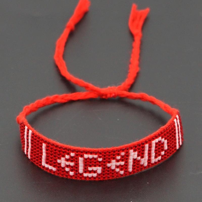 

Go2Boho Miyuki Bracelet for Women Jewelry for Girl Handmade Baed Woven Jewellery Friends Pulsera Cuff Red Bracelet Luxury Gift