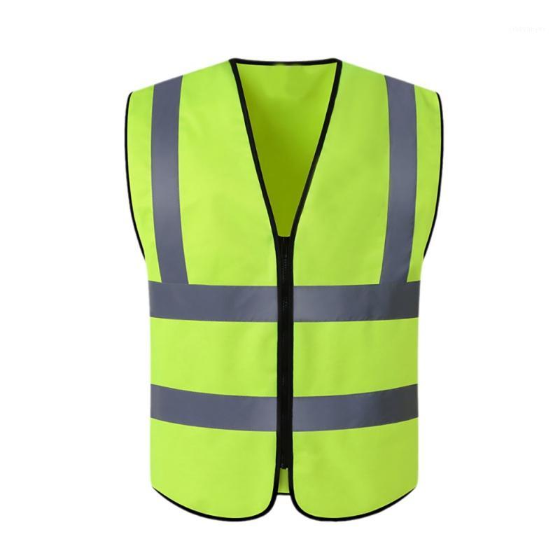 

New Safety Vest High Visibility Reflective Workplace Road Working Security Jacket Outdoor Waistcoat Cycling Sportswear Uniforms1