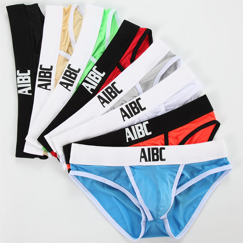 2021 Open Aibc Front Sexy Men Underwear Big Penis Pouch
