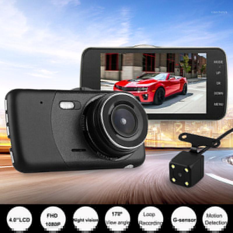 

Dash Cam Dual Lens Car DVR Vehicle Camera Full HD 1080P 4" IPS Front+Rear Night Vision Video Recorder G-sensor Parking Monitor1