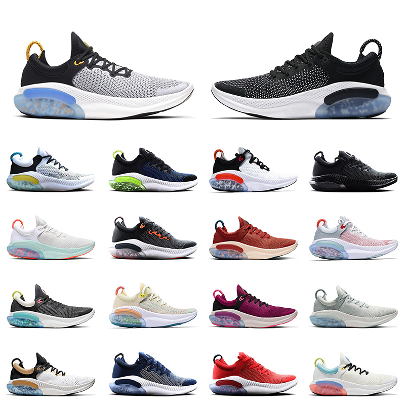 

High Quality Joyride Run FK Mens Running Shoes Triple Black White Off Noir Blue Sail Designers Womens Sports Trainers Sneakers, 26 blue volt 40-45