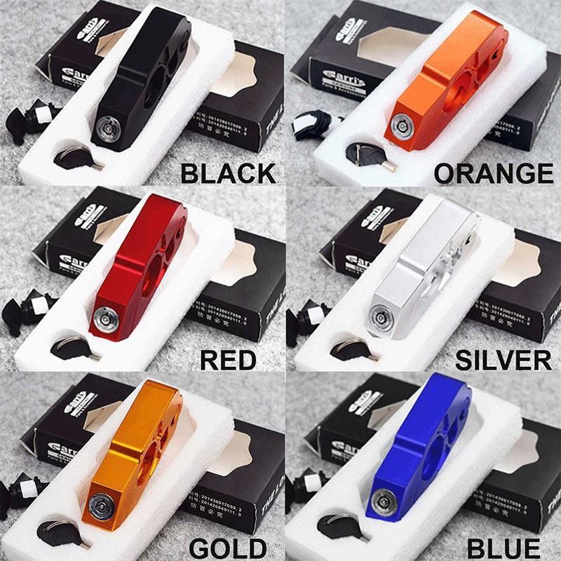 

6 color CNC Motorcycle Handle Anti-Theft protection safety Brake Clutch Levers Aluminum Alloy Locks for motorbike accessories1