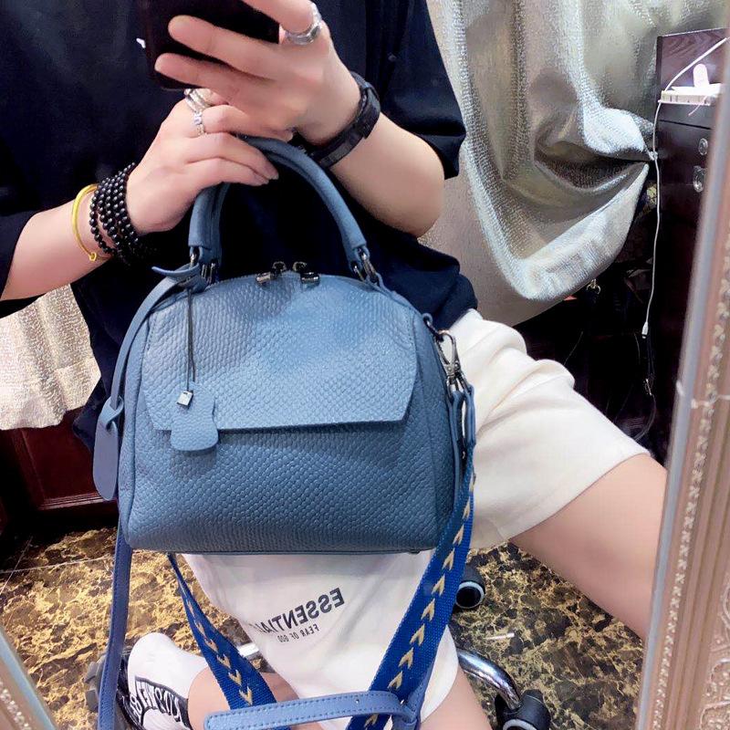 

Bag women 2020 new fashion simple large capacity retro handbag messenger shoulder bag female satchels ladies set, Pinkjw8858