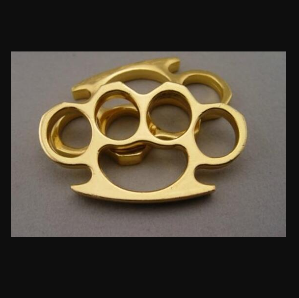 

2018 Brand New STEEL BRASS KNUCKLES KNUCKLE DUSTER Self Defense Protective Gear Free shipping754