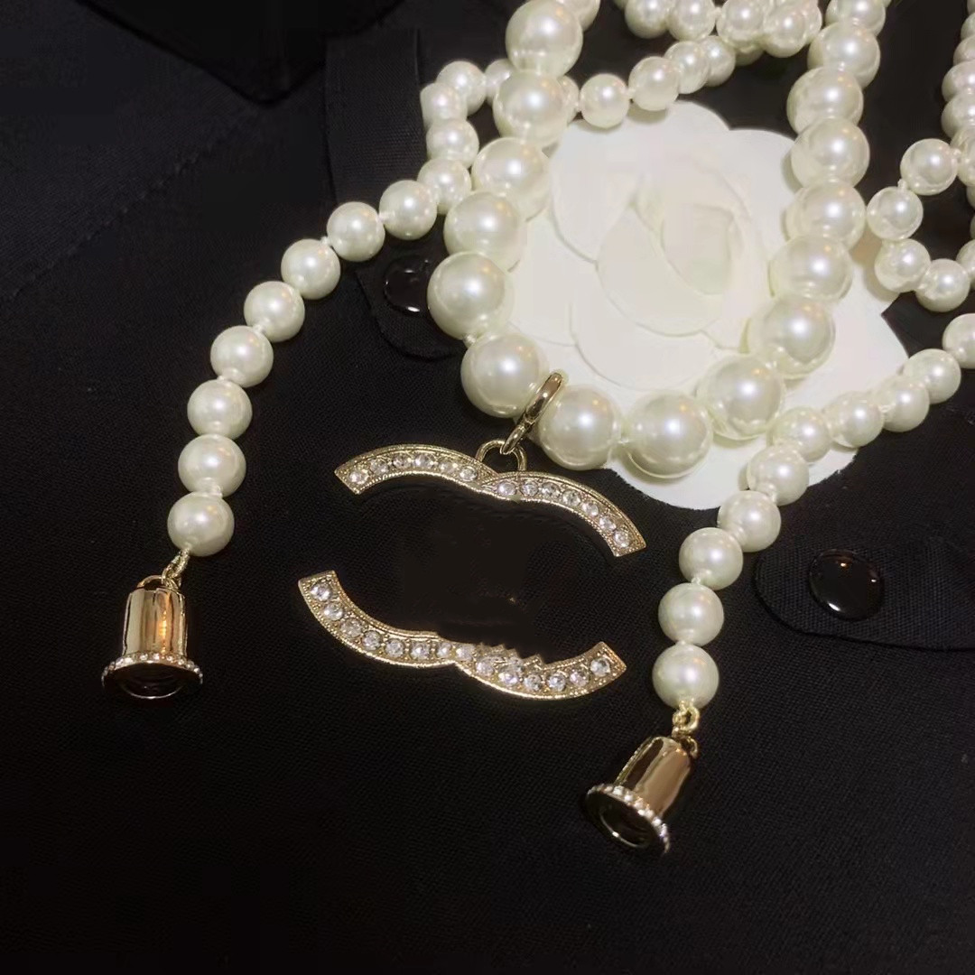 

Fashion designer necklace letter pendant gold chain necklace bracelet for mens and women Party lovers gift jewelry Wireless headset