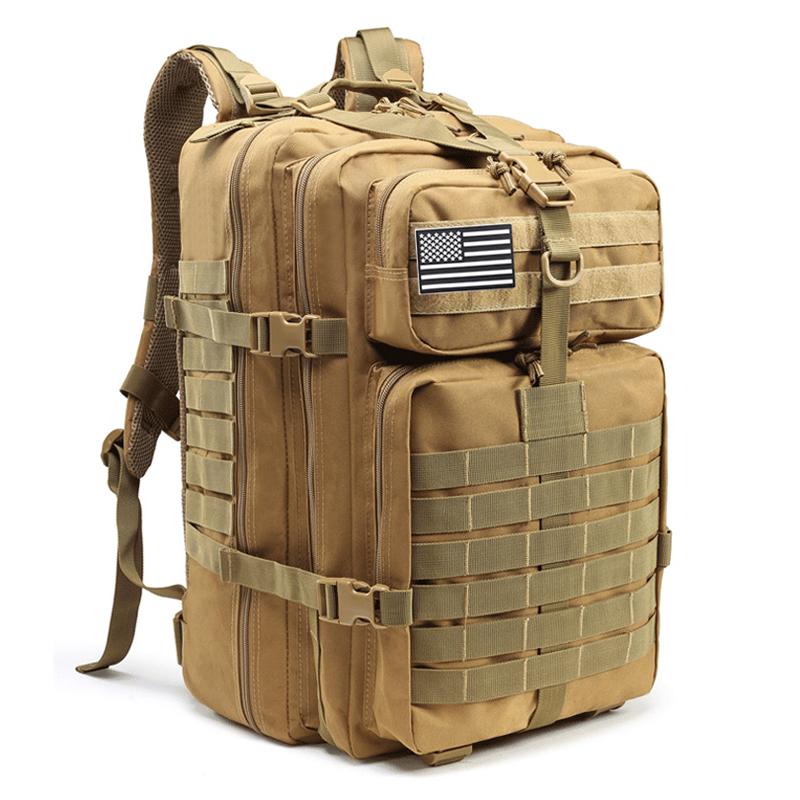 

Tactical Gear 3P Molle Bag Backpack Large Capacity 45L Outdoor Camouflage Backpack Camping Hiking Rucksacks Hunting Bag, Green