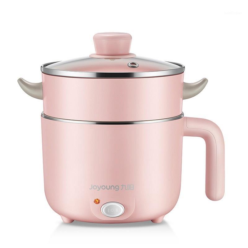 

220V Mini Portable Electric Multi Rice Cooker 1.2L Electric Meals Heating Pot Mini Hot Pot With Stainless Steel Inner1