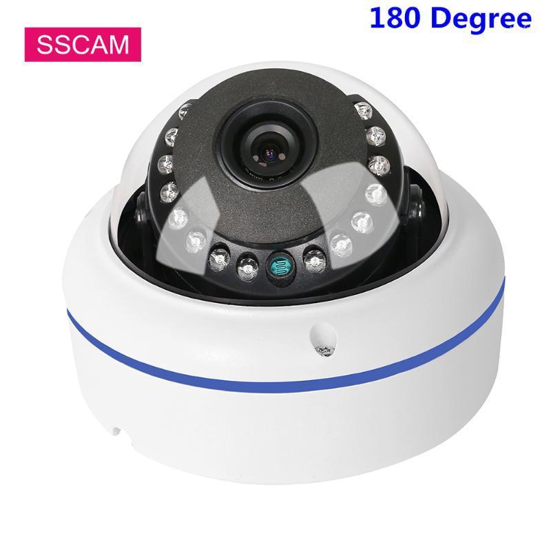 

High Definition Dome AHD CCTV Camera Wide Angle 2MP 4MP 20M IR Night Vision 180 Degrees Video Surveillance Home Secuerity Camera1