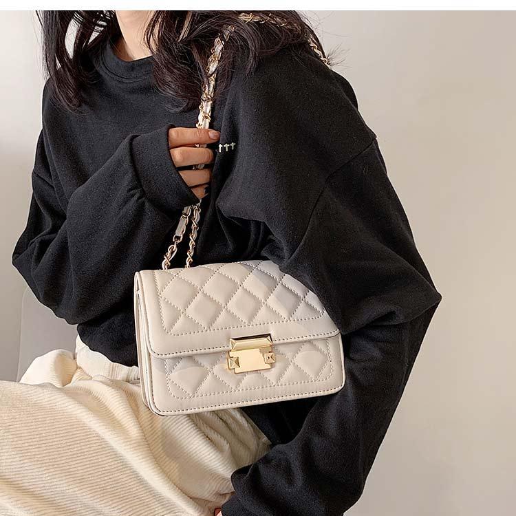 

PU Leather Flap Bags for Women 2021 Winter Trendy Stone Pattern Crossbody Shoulder Bag Handbags Hand Bag, 01