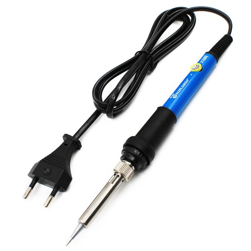 

Solder Iron 60W Adjustable Temperature Electric Soldering Iron 110V / 220V EU / US Plug For Rework Welding Repair Tools
