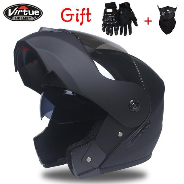 

Best Sales Safe full face helmet motorcycle helmet Flip up with inner sun visor everybody afable Size:,M, L, XL Y1, 01