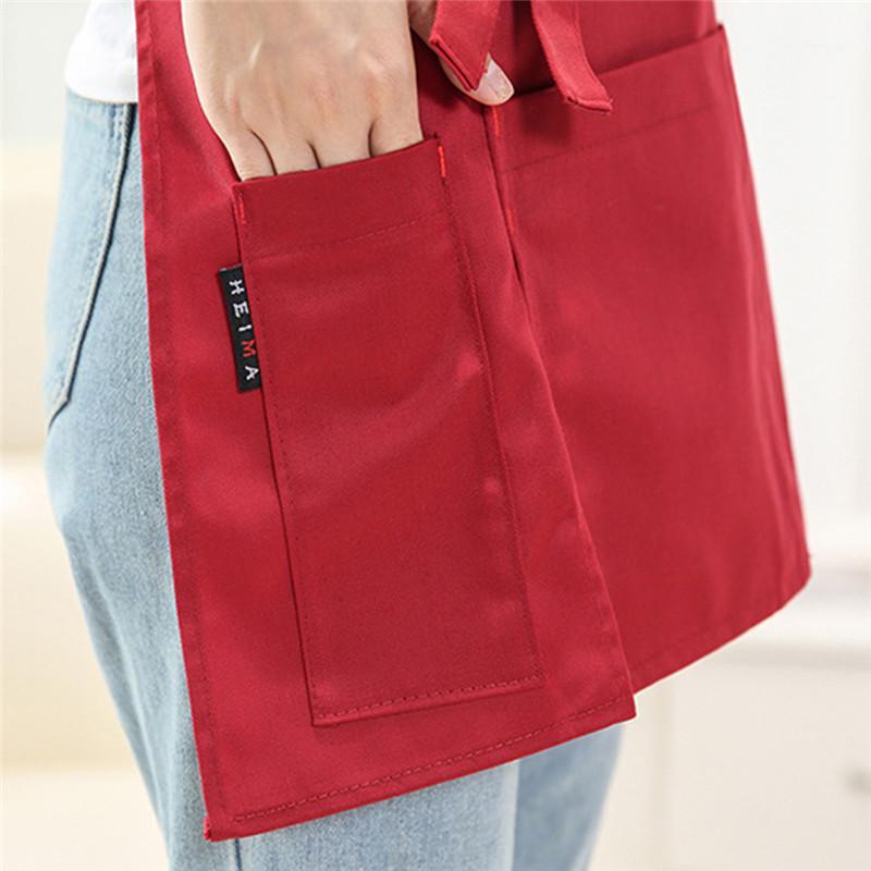 

Kitchen Cooking Apron Half-Length Foldable Apron Catering Chef Hotel Waiter Work Household Kitchen Tools1