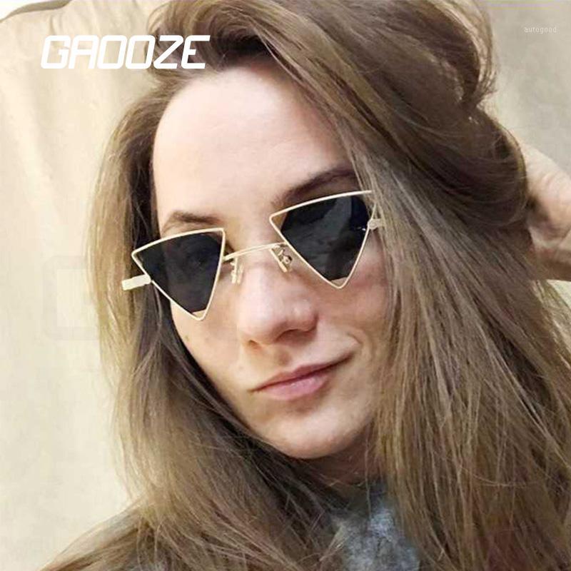 

Sunglasses GAOOZE Retro Glasses Luxury Women Men Cat Eye Ladies Fashion Vintage Women's LXD3811