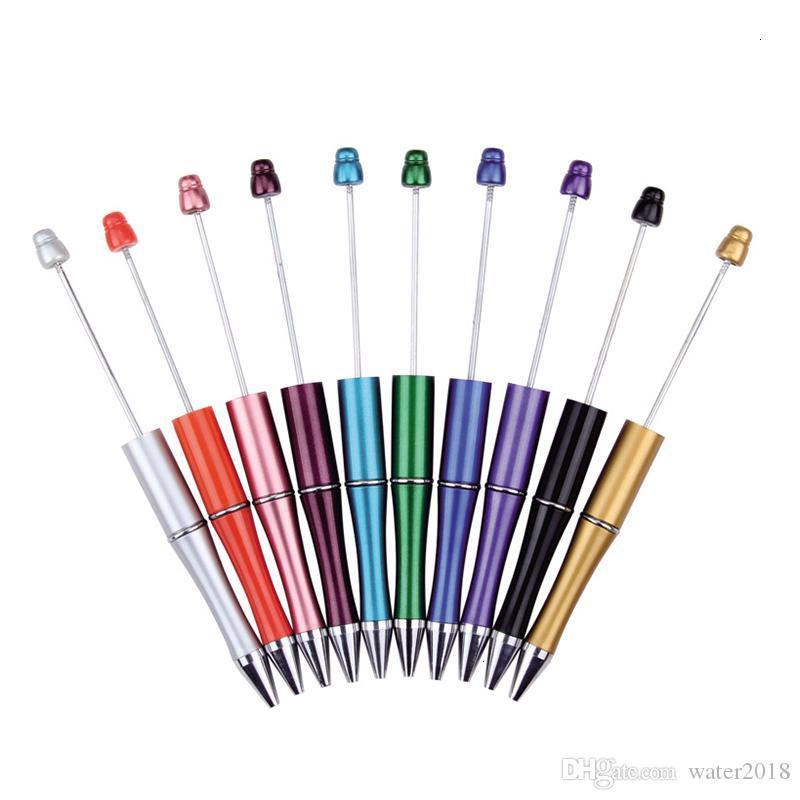 

Diy Usa Japen Pen Add a Original Bead Bead Pens Customizable Lamp Work Craft Writing Tool Free Dhl, Blue;orange